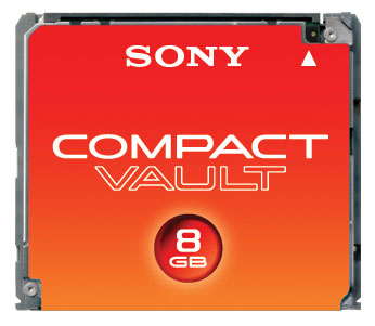 Sony debuts 8GB Compact Vault drive for higher storage capacity - digital camera and photography news