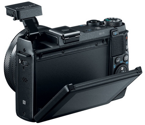 Canon PowerShot G1 X Mark II výklopný LCD displej