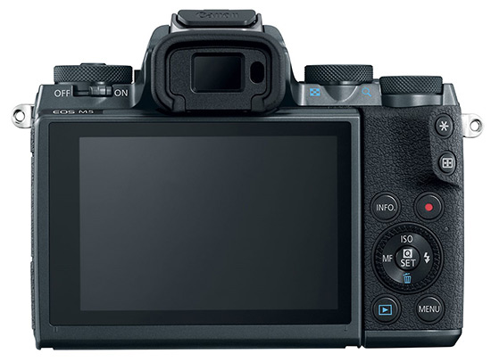 Canon EOS M5 displej
