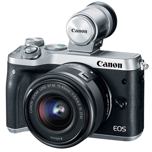 Canon EOS M6 hledáček