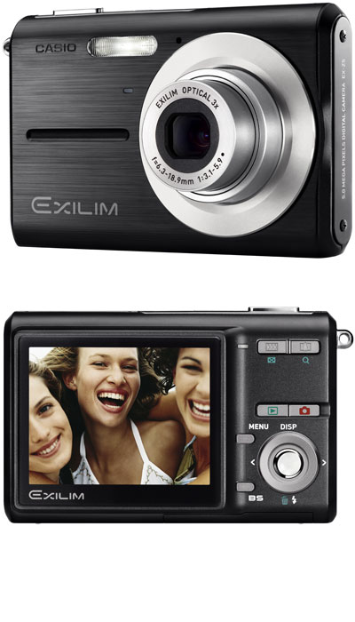 The black Casio EXILIM ZOOM EX-Z5 - digital camera and photography news