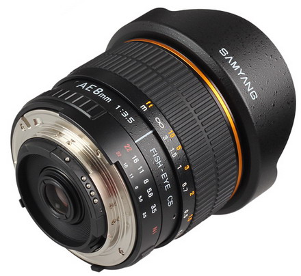 Samyang uvádí AE verzi 8mm rybího oka pro Nikon