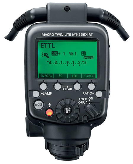 Dvojitý makro blesk Canon Macro Twin Lite MT-26EX-RT