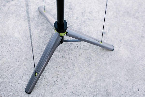 Lumapod, superrychlý stativ s napínacími lany