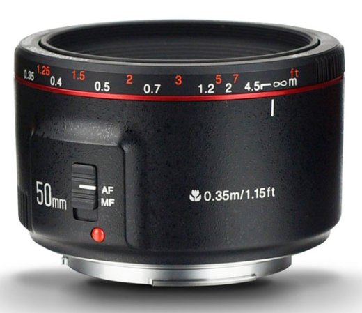 Nová verze objektivu Yongnuo YN 50mm f/1.8 II