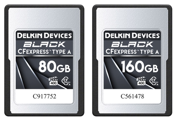 Delkin uvádí nové kompaktní paměťové karty Black CFexpress Type A