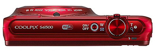 12× ultrazoom Nikon Coolpix S6500 s Wi-Fi