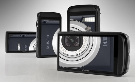 Canon IXUS 210 IS s dotykovým displejem