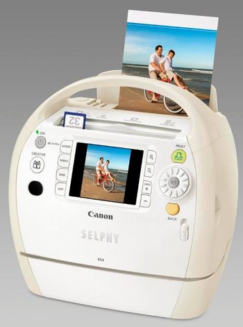 Canon představil dvě fototiskárny SELPHY ES3 a ES30