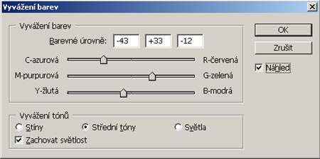 Úpravy fotografií v PC, 7.díl - barvy