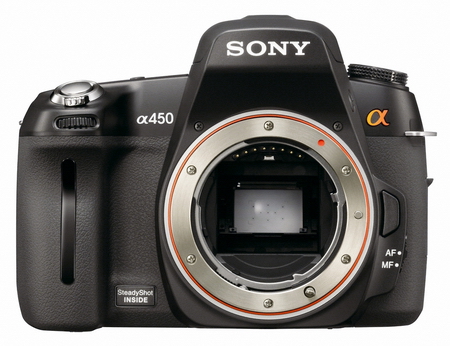 Nová zrcadlovka Sony Alpha 450