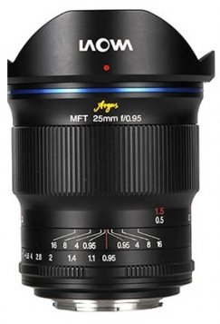Laowa uvádí 4 objektivy Argus se světelností F0,95