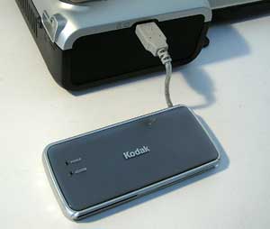 Kodak EasyShare printer dock: Tiskárnička na cesty