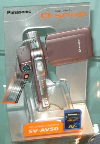 CeBIT 2004: Panasonic a hlavní hvězda LC1