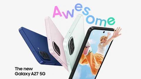 Samsung uvedl smartphone Galaxy A27 5G se 6,7" displejem