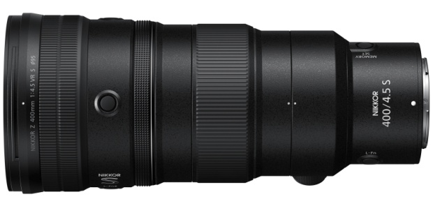 Nikon představuje relativně kompaktní Nikkor Z 400mm f/4.5 VR S