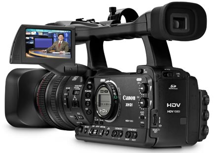 Canon a ve vesmíru testovaná HD videokamera XH G1