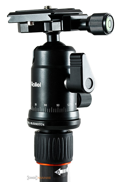 Rollei Compact Traveller No.1 Carbon kulová hlava