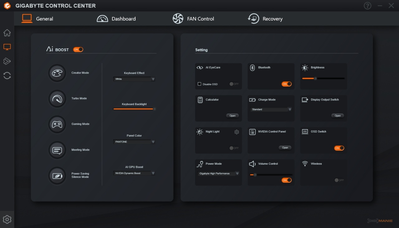 Gigabyte Aero 16 XE5: s panelem AMOLED nejen na práci