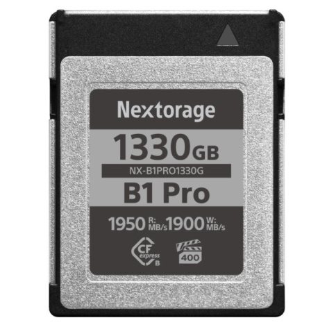 Nextorage CFexpress Type B: nejrychlejší karty a kapacity až 1330 GB
