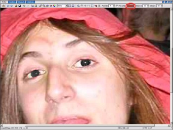 Odstranění červených očí