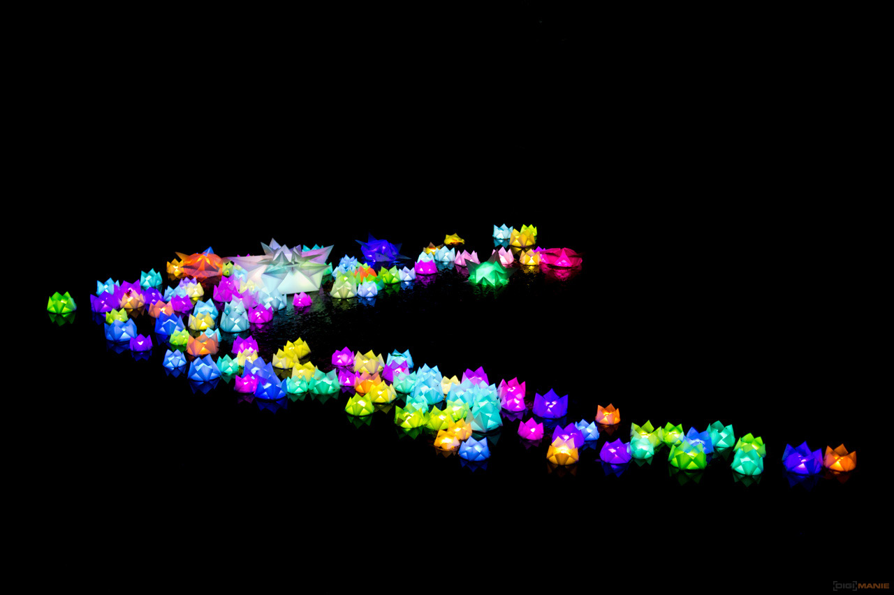 GLOW 2013: umělecká světelná show