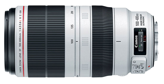 Telezoom Canon EF 100-400mm f/4.5-5.6L IS II USM