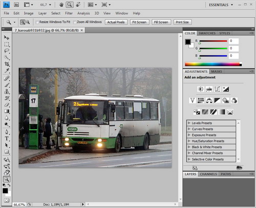 Software pro úpravu fotografií