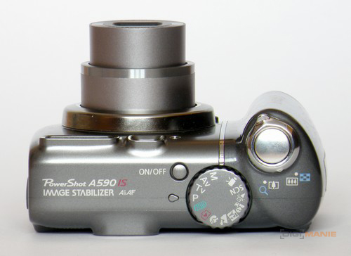 Canon PowerShot A590 IS: malý, ale šikovný