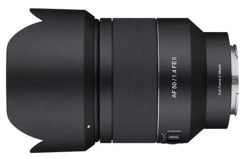Samyang uvedl druhou generaci objektivu AF 50mm F1.4 FE II