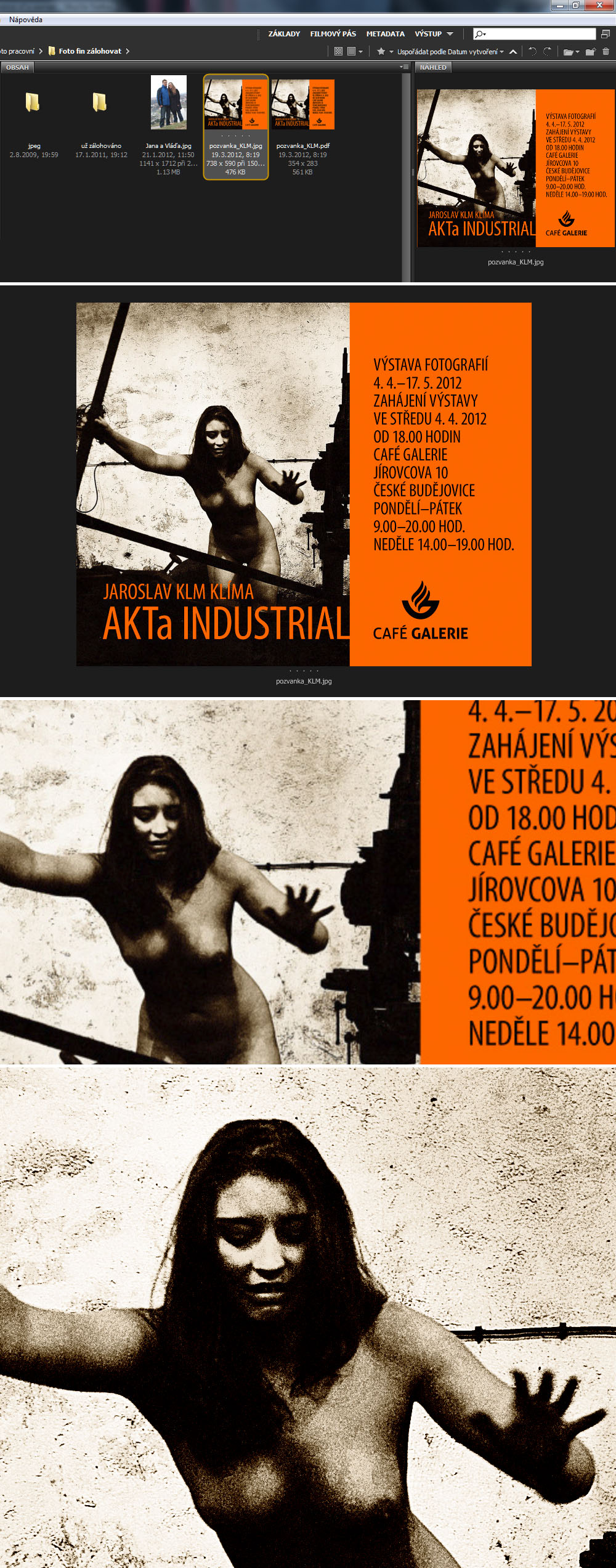 Ejhle člověk 32: Virtuální prezentace