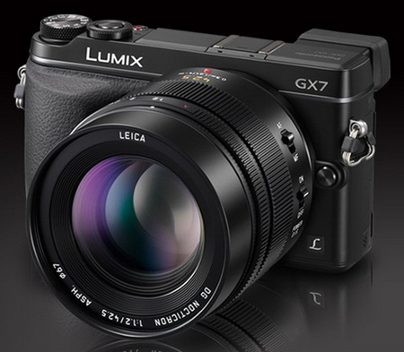 Vysoce světelný objektiv Panasonic Leica Nocticron 42,5mm F1,2