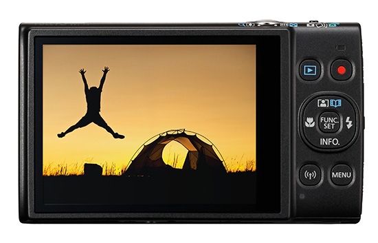 Stylovka Canon IXUS 285 HS s 12× optickým zoomem