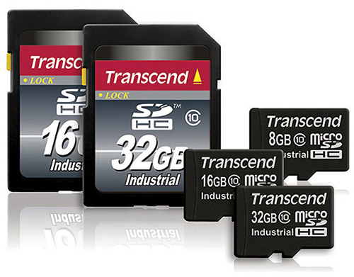 Transcend uvedl SDHC karty Industrial Temp schopné pracovat při -40°C