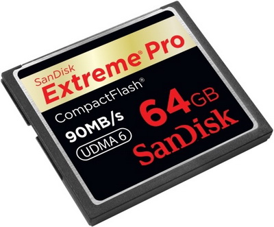 SanDisk uvedl CF Extreme Pro paměťové karty