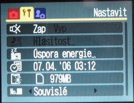 Canon PowerShot A540: Stříbrný šikula