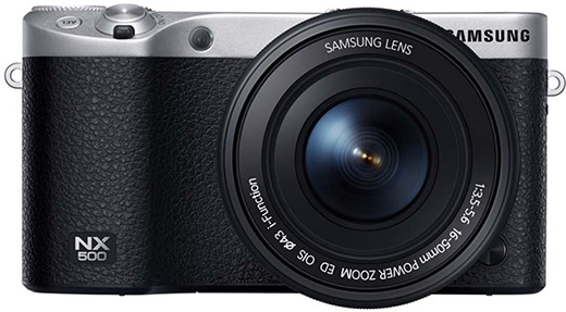 Malý Samsung NX500 s 28MPx APS-C CMOS BSI senzorem
