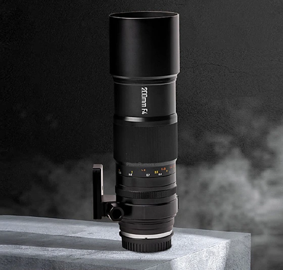 Zhongyi uvede teleobjektiv 200mm f/4 pro full frame i středoformát
