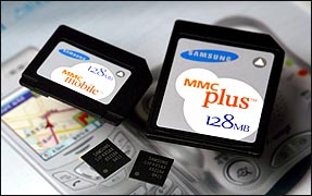 Rychlejší MMC karty od Samsungu