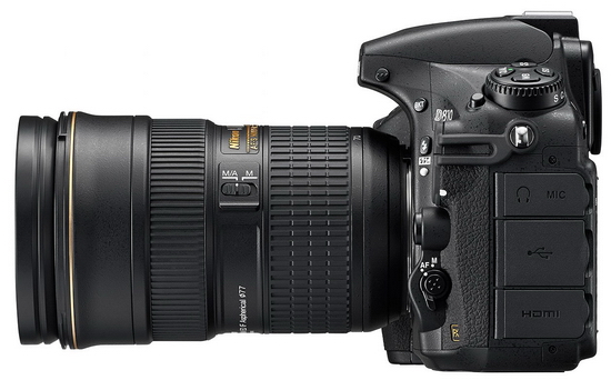 Full frame zrcadlovka Nikon D810 bez AA filtru