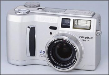 Nová Minolta DiMAGE S414!