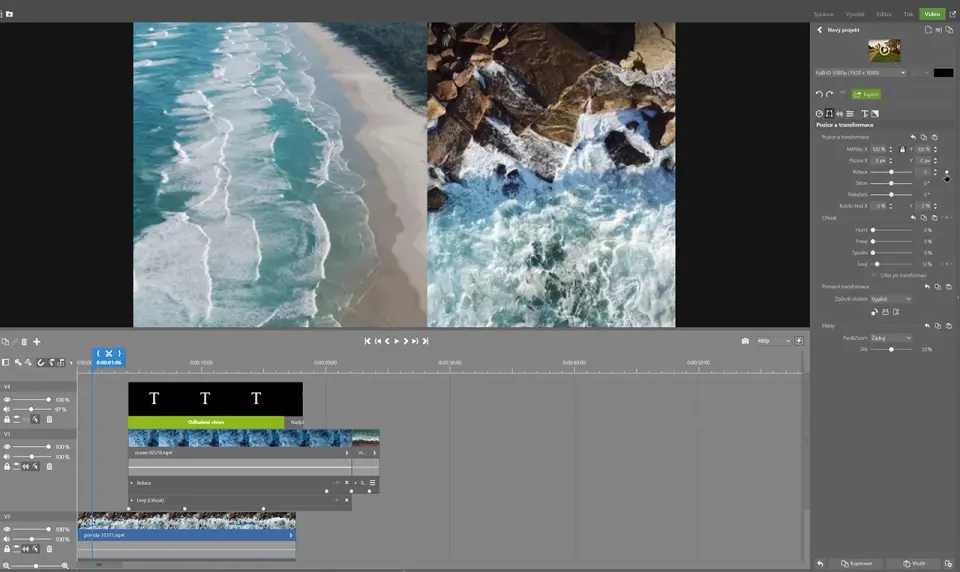 Zoner Photo Studio X - video