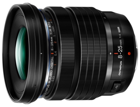 OM Digital uvedl objektiv M.Zuiko Digital ED 8-25mm F4 Pro