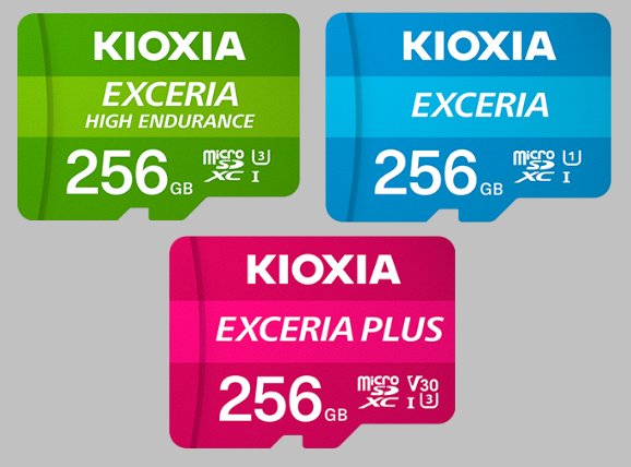Kioxia představuje microSD a SD karty pod svou značkou
