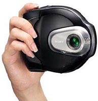 Sony DCR-DVD7E se záznamem na DVD