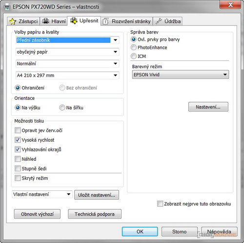 Epson Stylus Photo PX720WD: multifunkční krasavec
