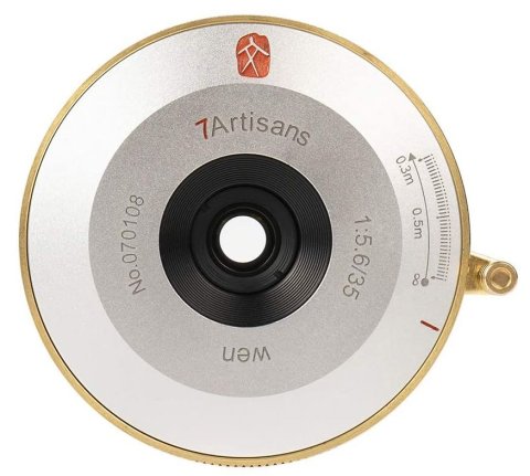 7artisans představuje zlatý pancake 35mm F5.6