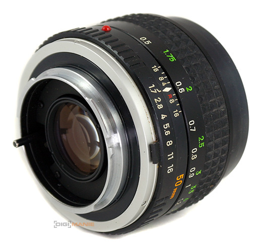 Minolta MC Rokkor-PF 50mm F1.7 (MC/MD)