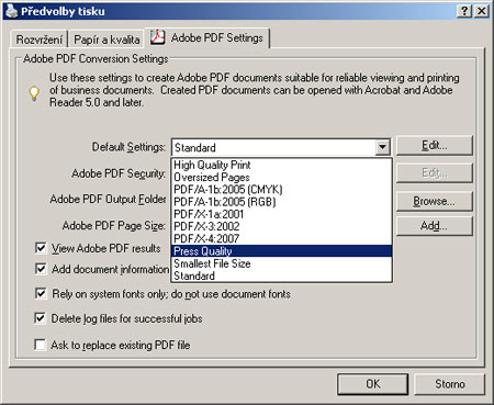 Formáty pro ukládání fotografií - 12.díl: PDF