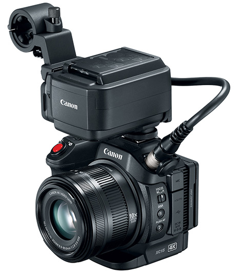 Druhá generace fotící videokamery Canon XC15